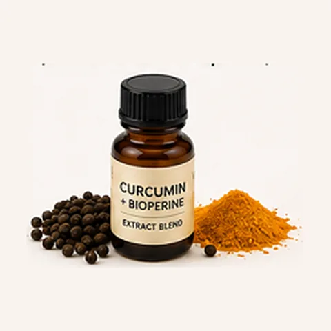 Turmeric curcumin and bioperine blends